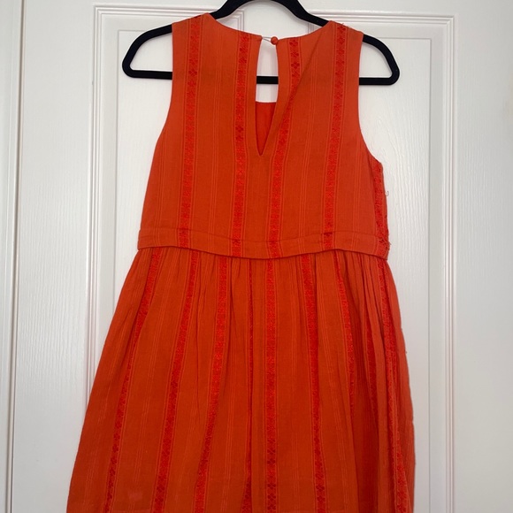 Vintage Orange Babydoll Dress - Picture 2 of 2